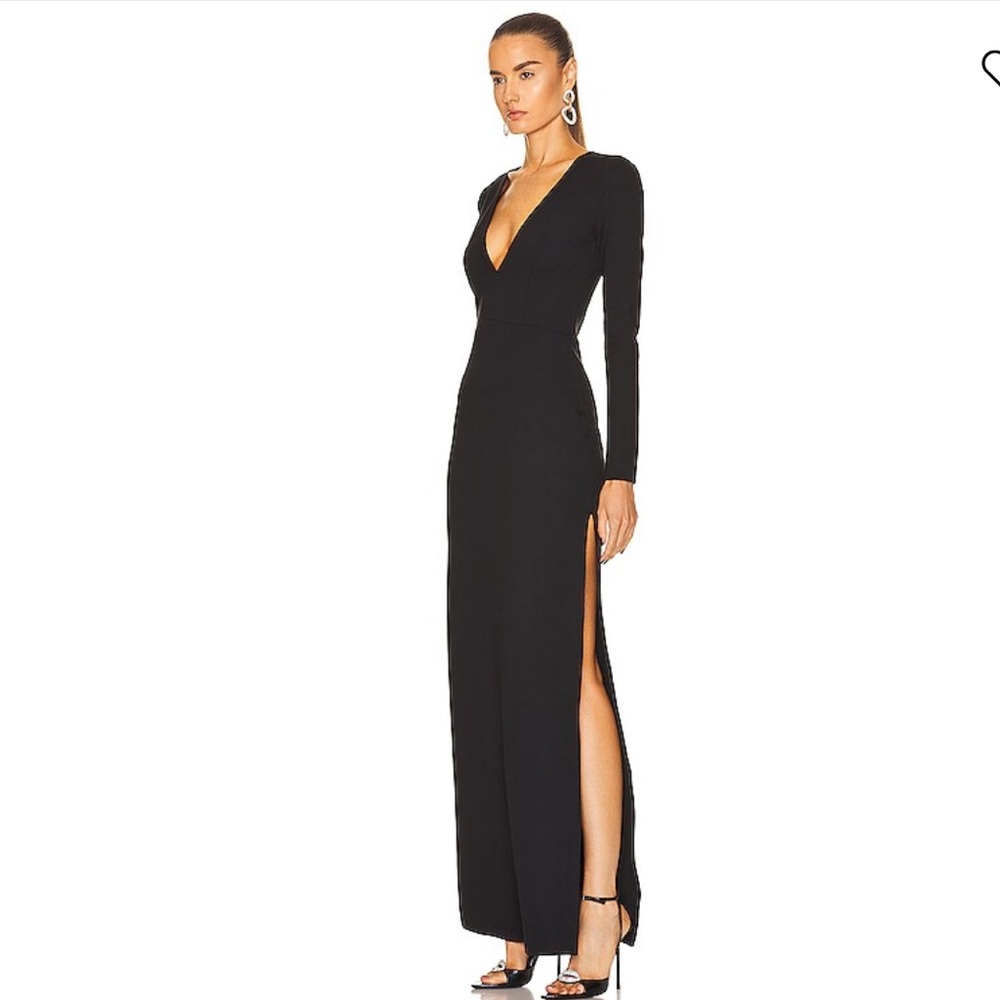 STAUD INK DRESS BLACK XS - Picture 2 of 4